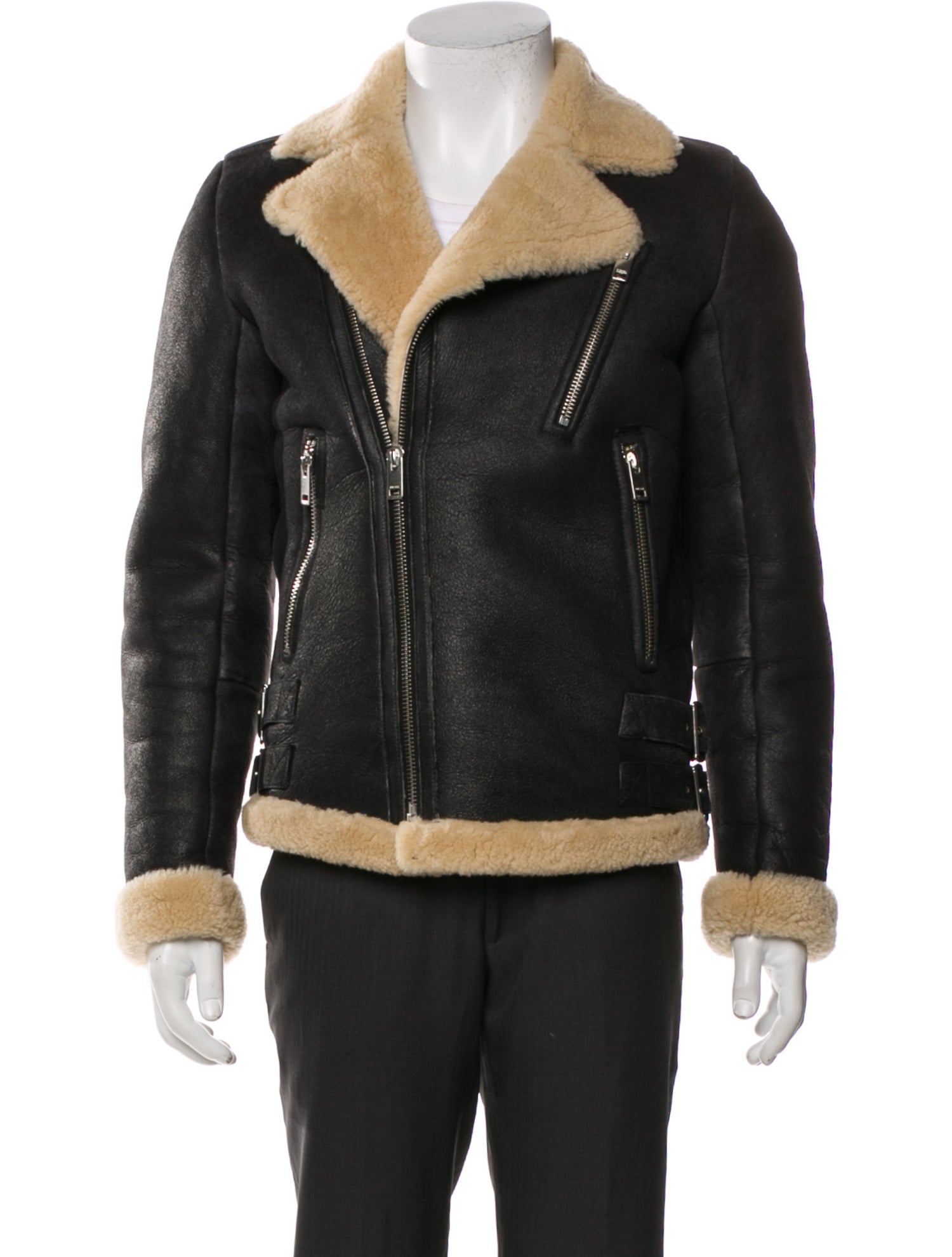 Diesel Lambskin Moto Jacket