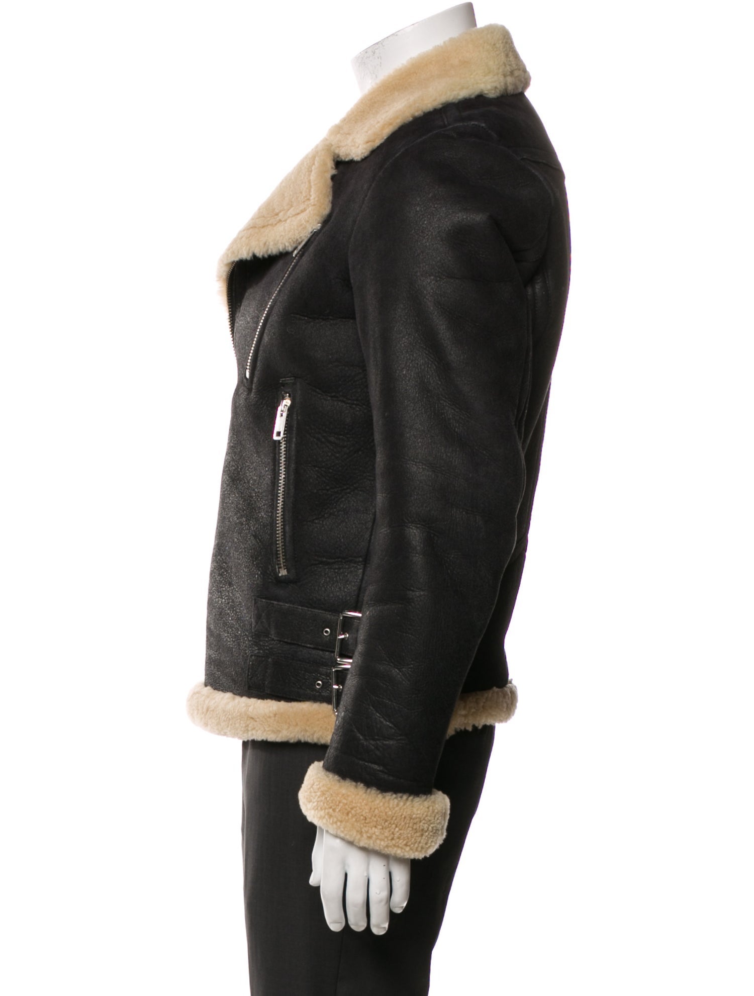 Diesel Lambskin Moto Jacket