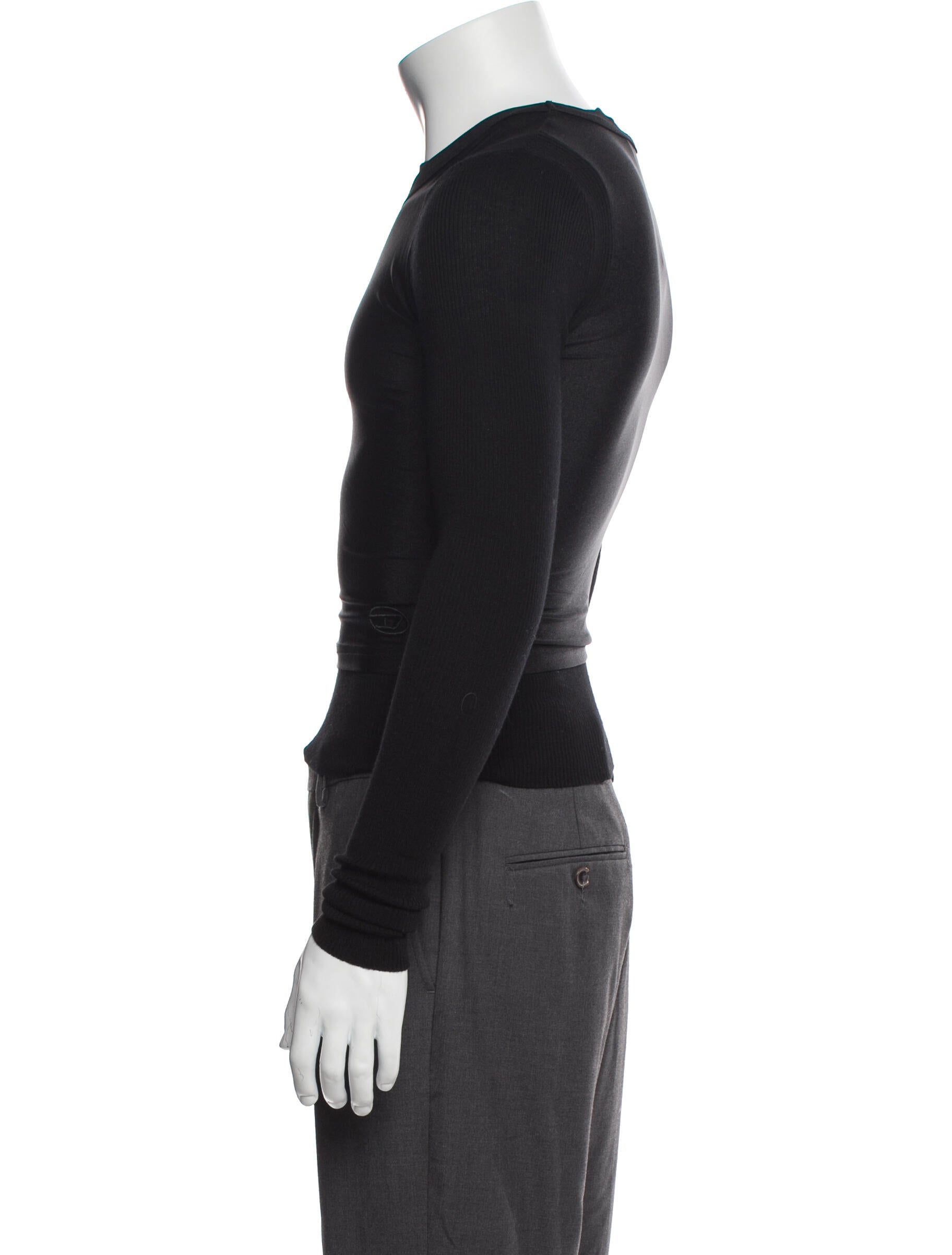 Diesel Crew Neck Long Sleeve Pullover