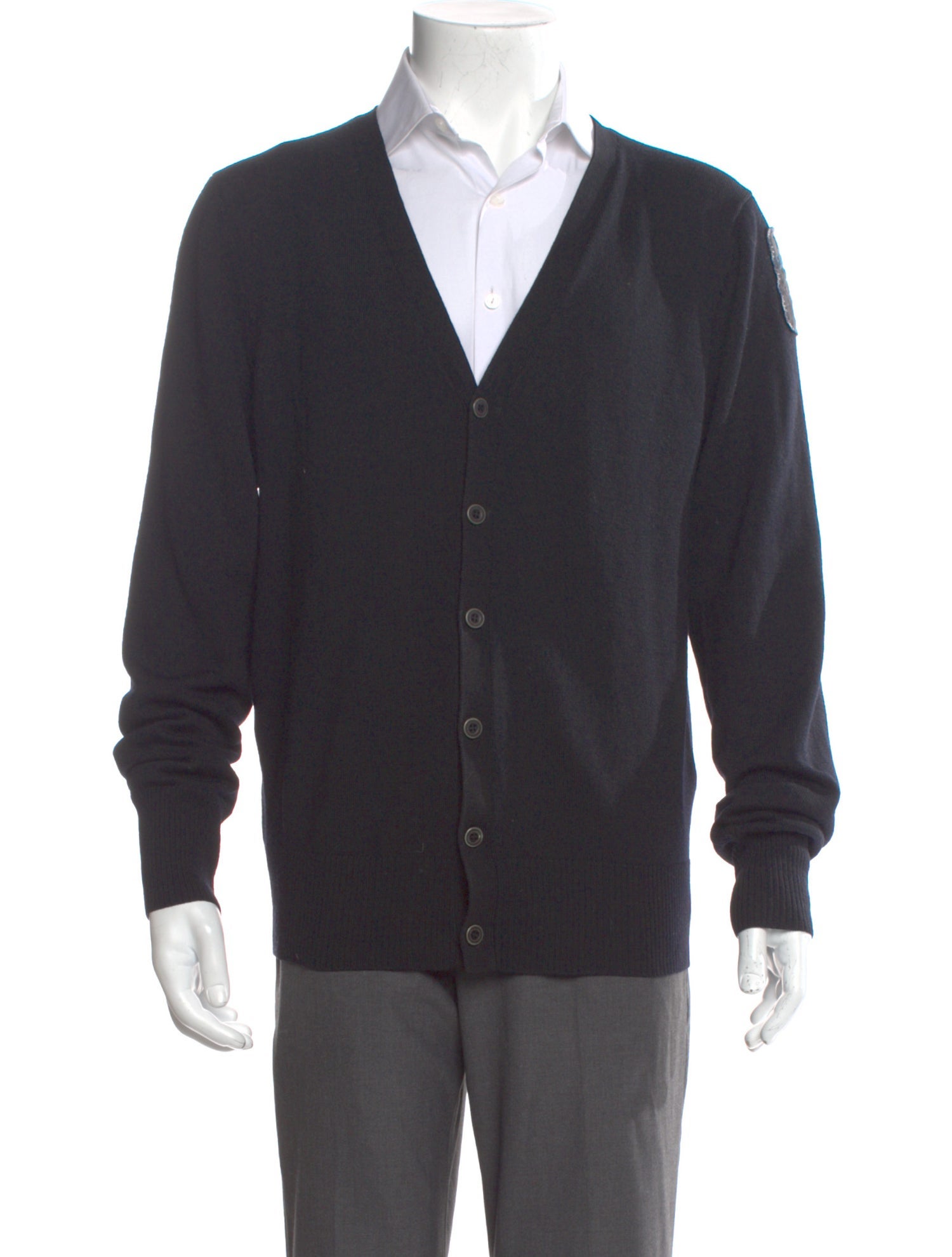 Diesel Wool V-Neck Cardigan