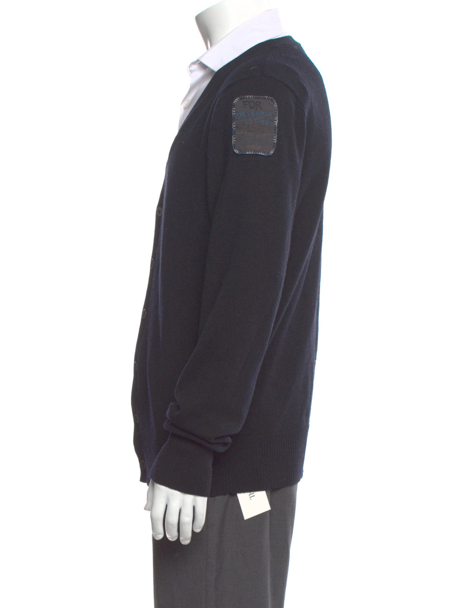 Diesel Wool V-Neck Cardigan