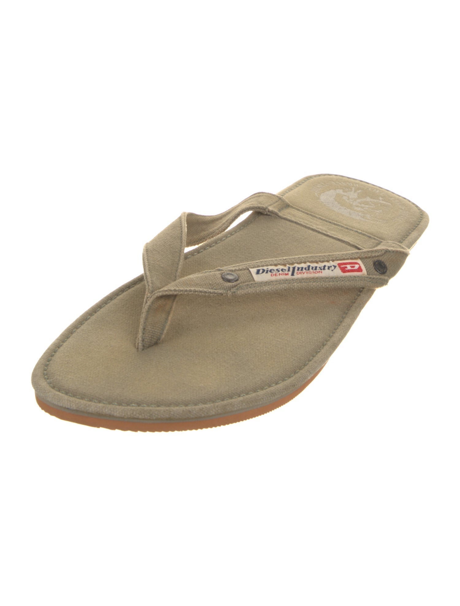 Diesel Canvas Flip Flops