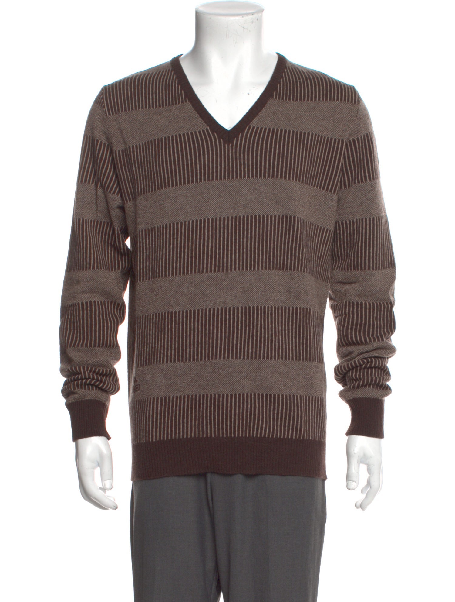 Diesel Wool Striped Pullover