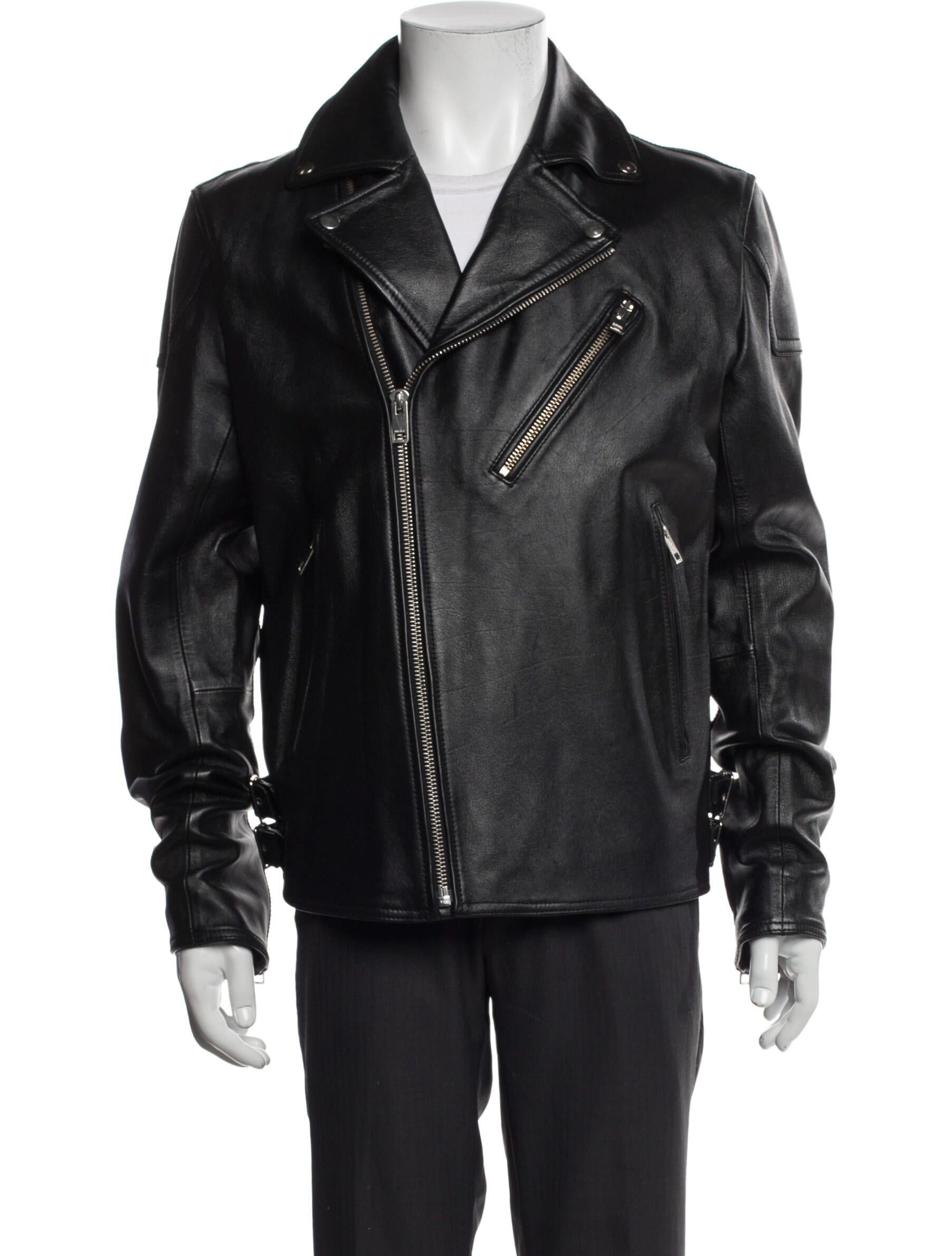 Diesel Lambskin Moto Jacket