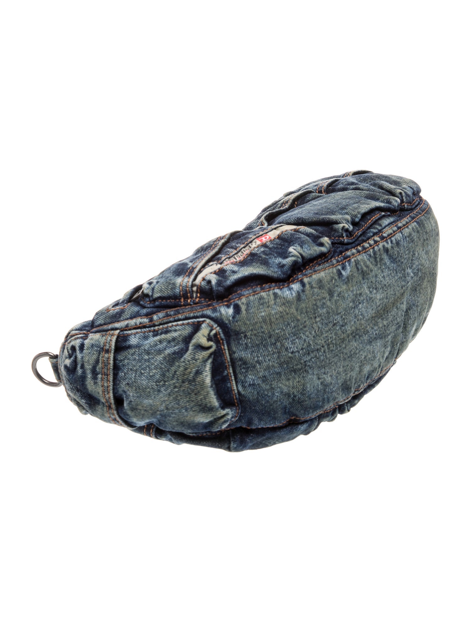 Diesel Denim Messenger Bag - Blue Crossbody Bags, Handbags