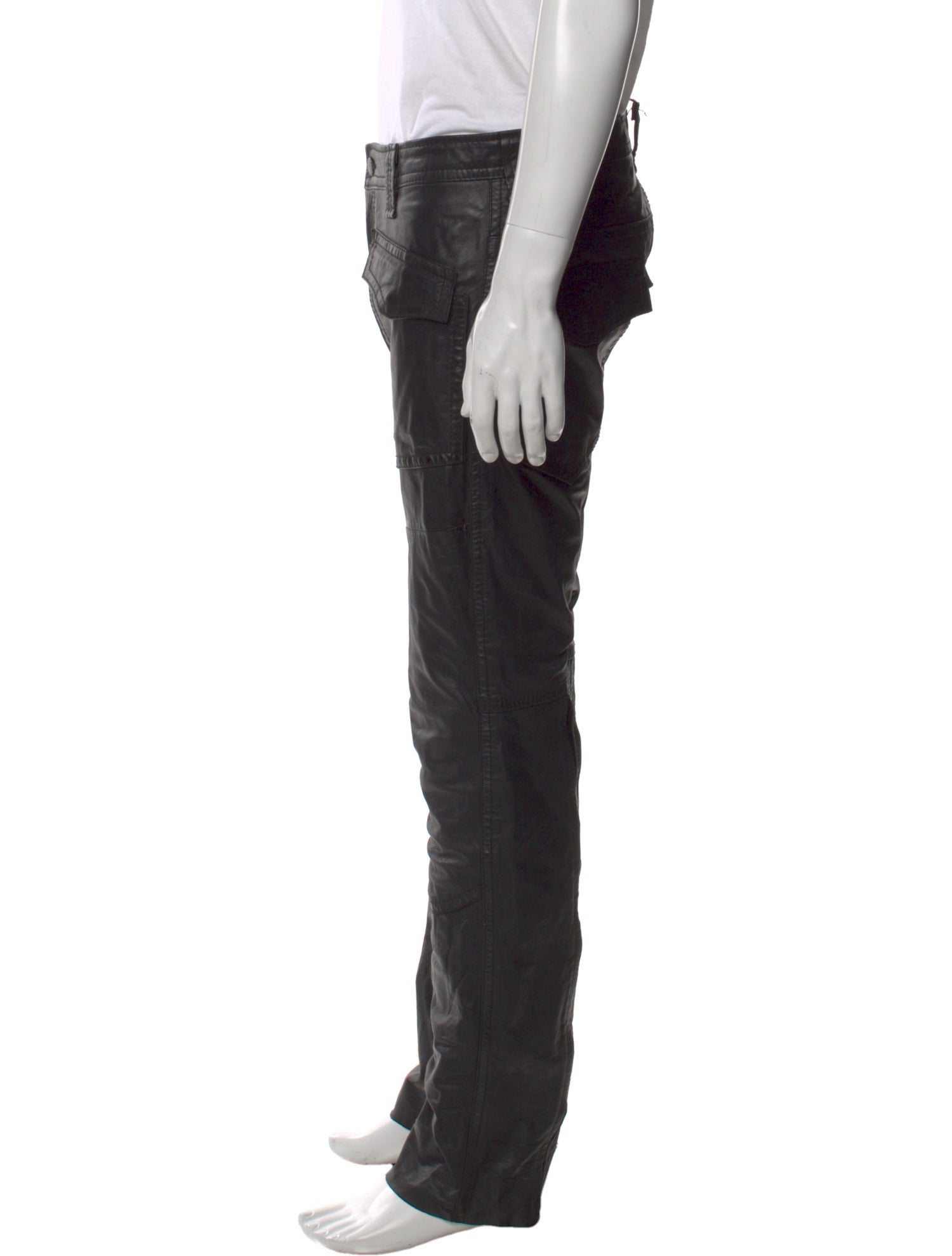 Diesel Leather Pants