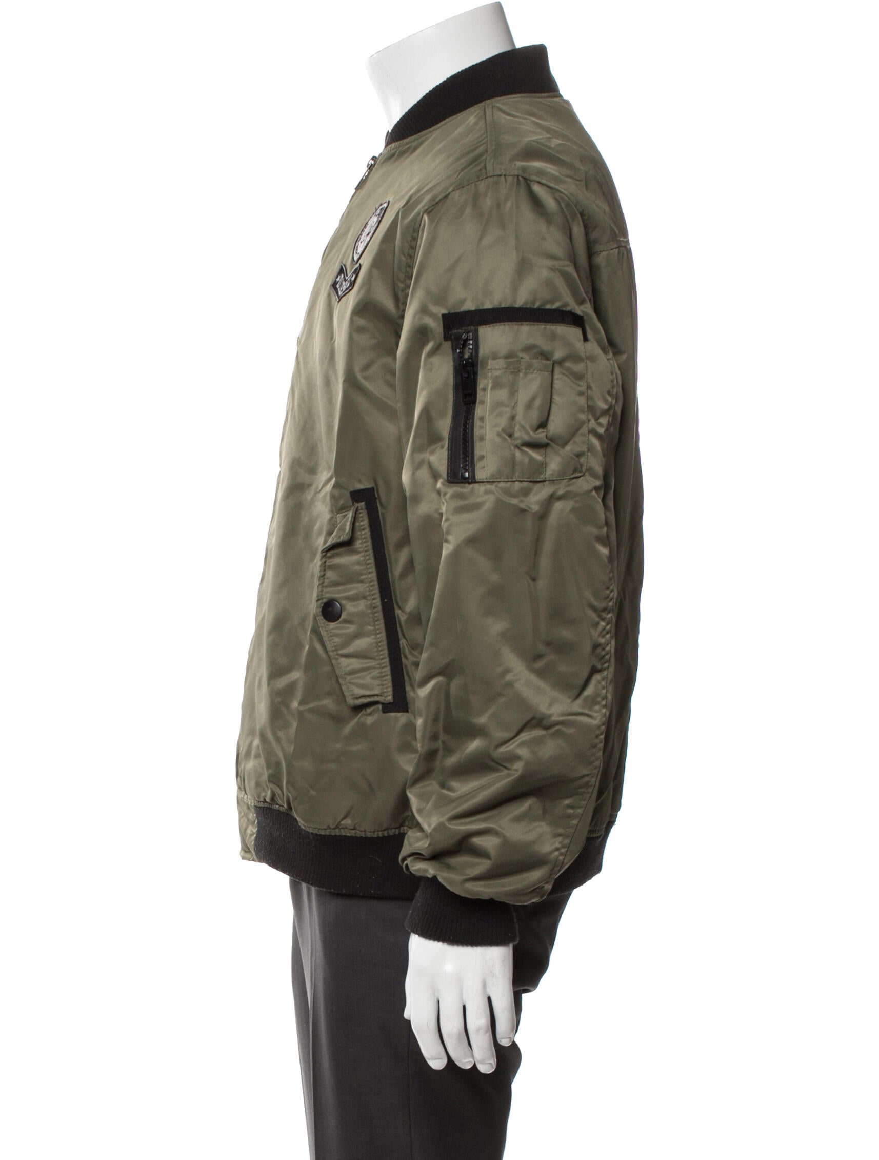 Diesel Kids Boys' Printed Embroidered Bomber Jacket