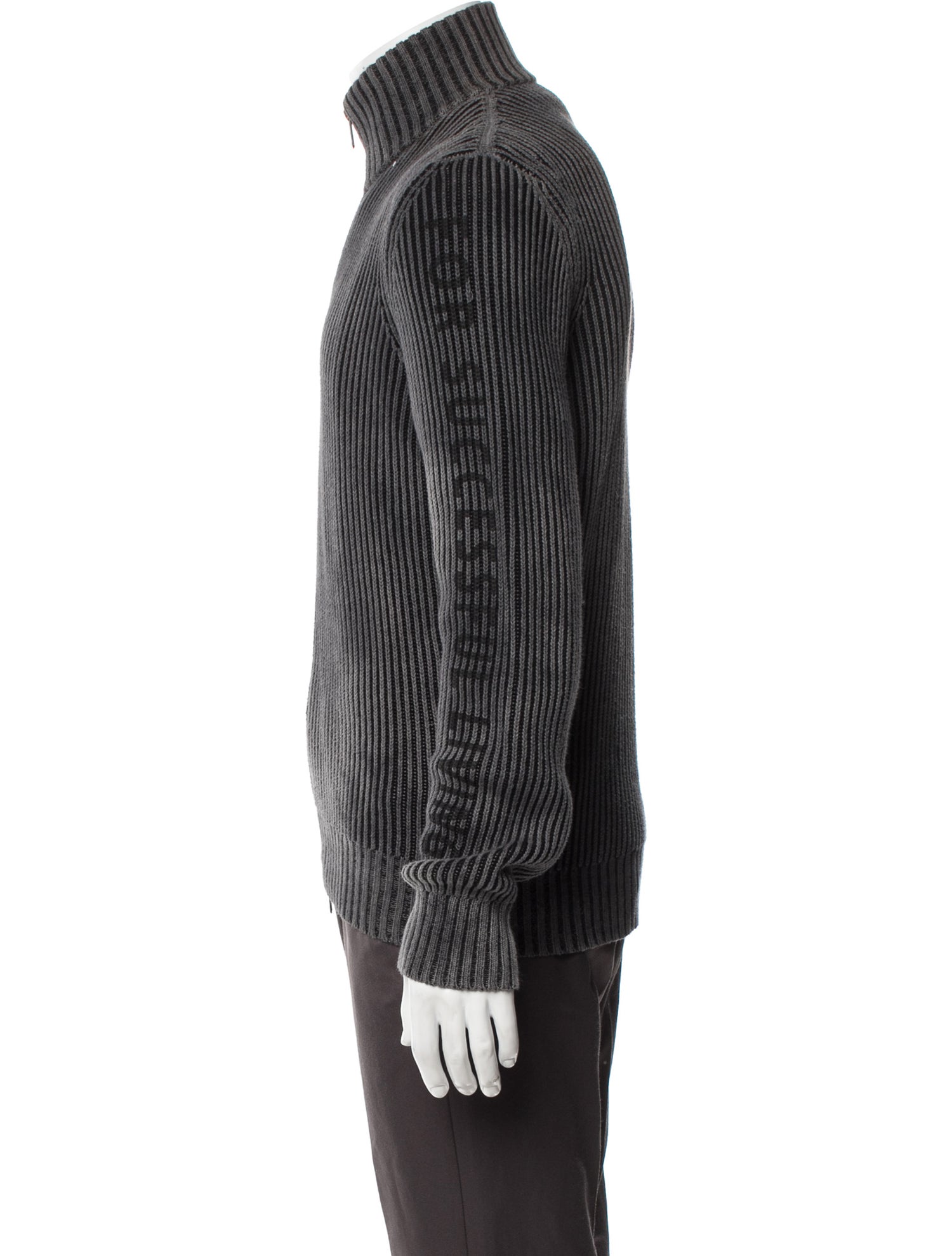 Diesel Open Front Long Sleeve Cardigan