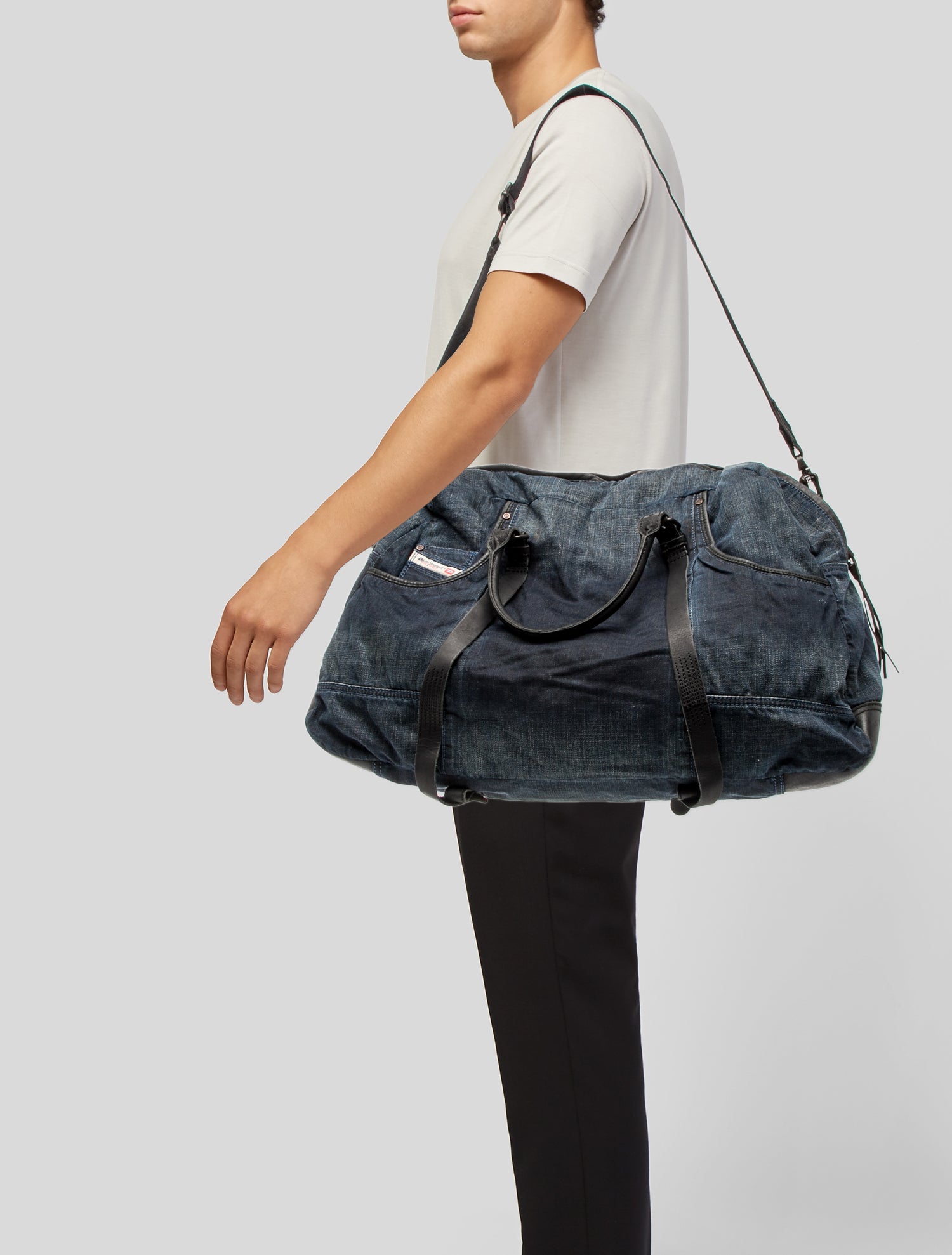 Diesel Denim Weekender Bag