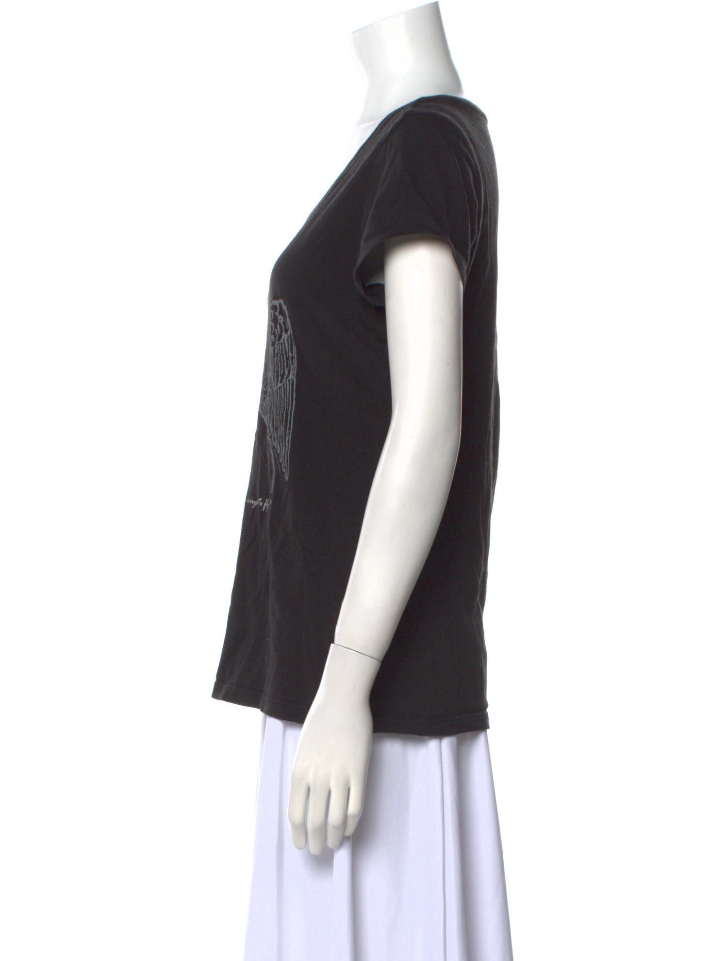 District Vision Graphic Print Scoop Neck T-Shirt