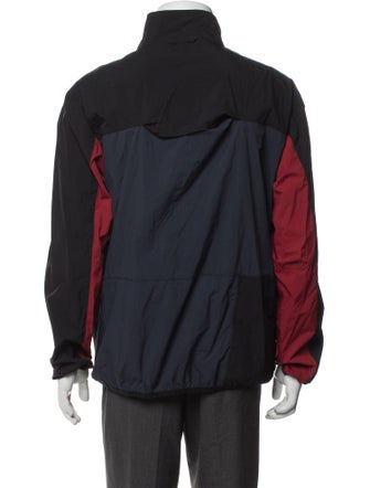 District Vision Colorblock Pattern Windbreaker