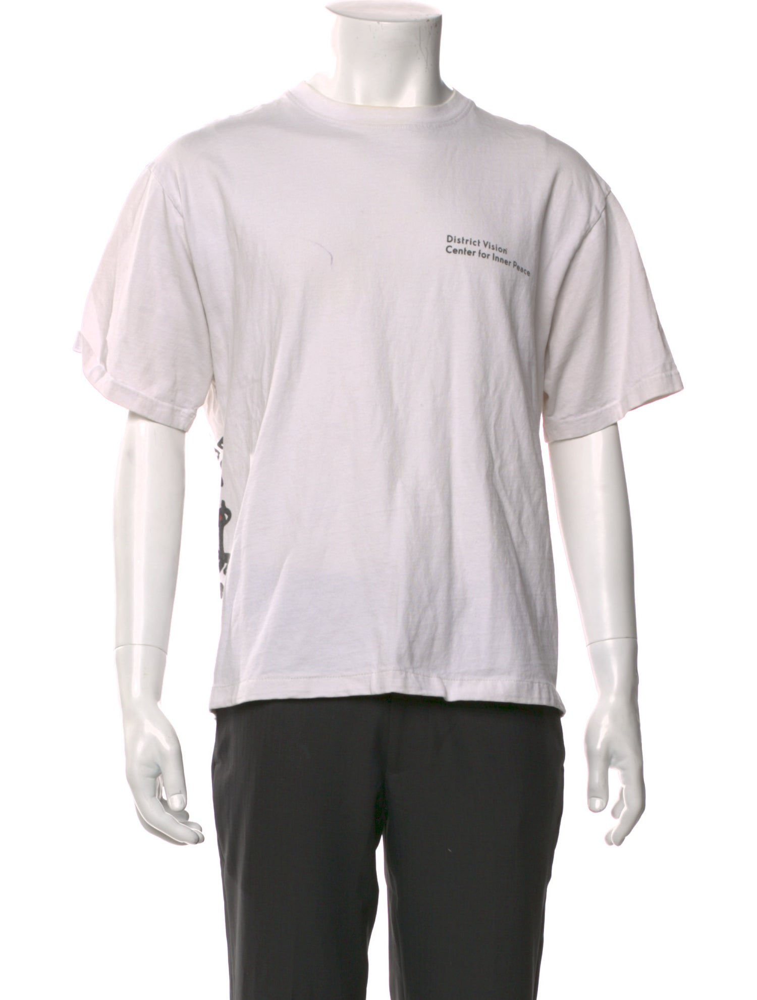 District Vision Graphic Print Crew Neck T-Shirt