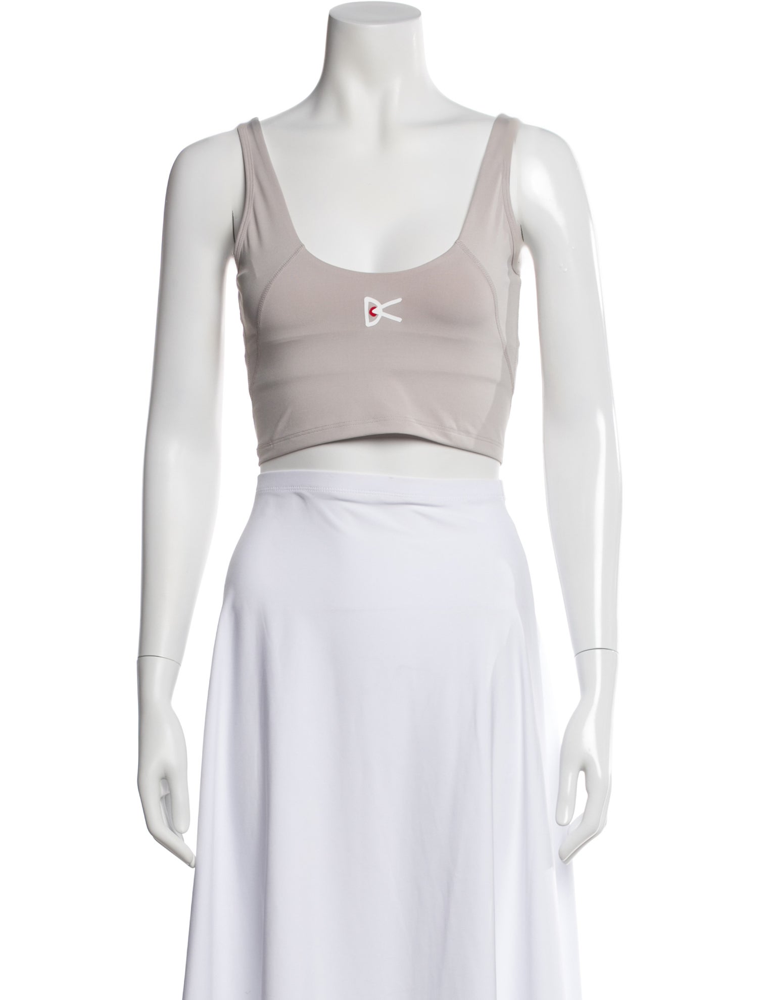 District Vision Scoop Neck Sleeveless Crop Top