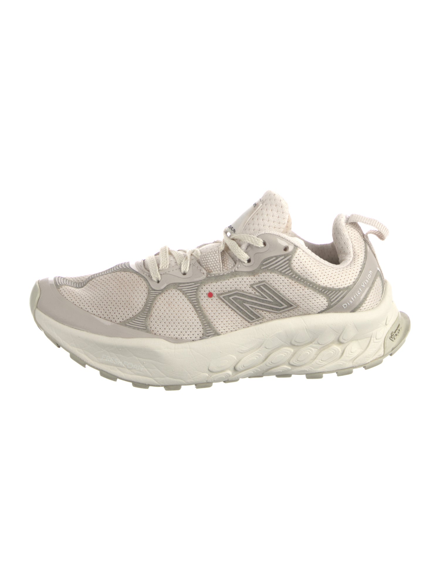 District Vision Mesh Colorblock Pattern Athletic Sneakers