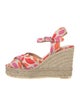 Diane Von Furstenberg X Castaner Printed Espadrilles