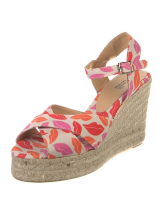 Diane Von Furstenberg X Castaner Printed Espadrilles