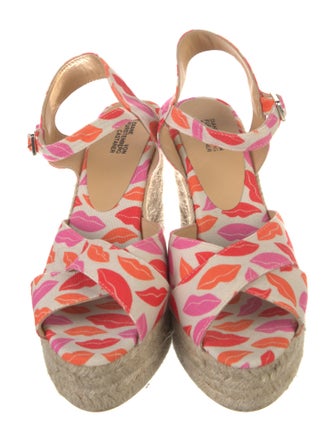 Diane Von Furstenberg X Castaner Printed Espadrilles