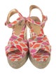Diane Von Furstenberg X Castaner Printed Espadrilles