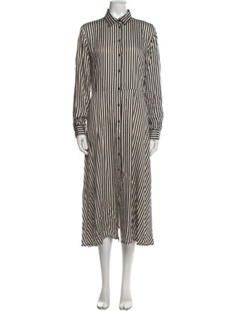 Dixie Striped Long Dress