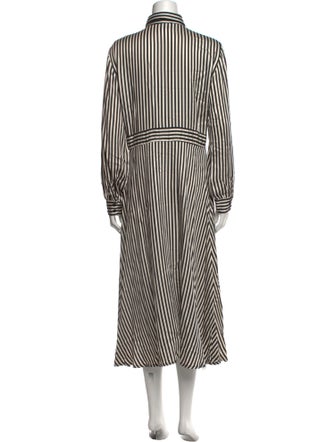 Dixie Striped Long Dress