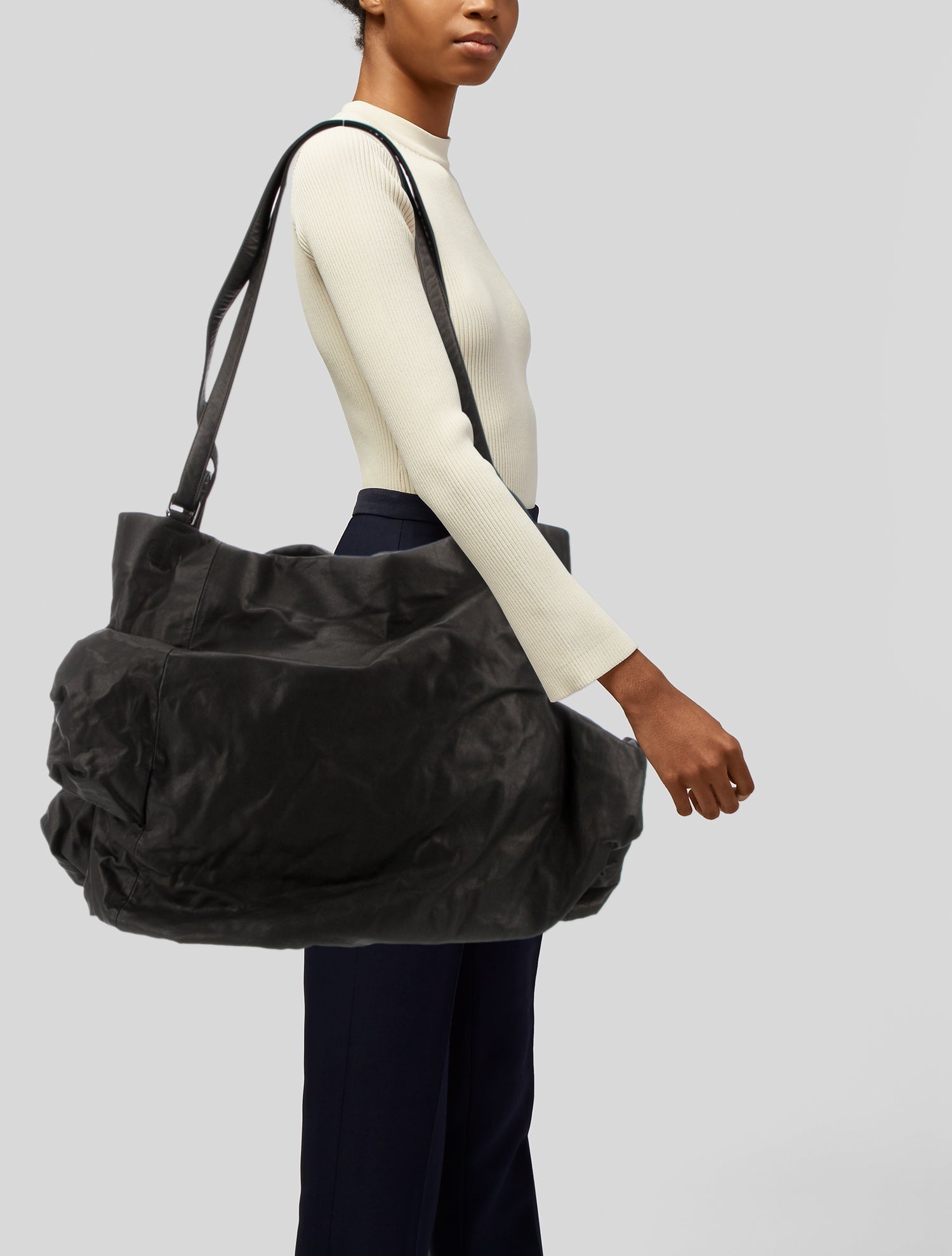 discord Yohji Yamamoto Leather Messenger Bag