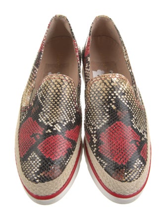 Donald Pliner Donald J Pliner Animal Print Loafers