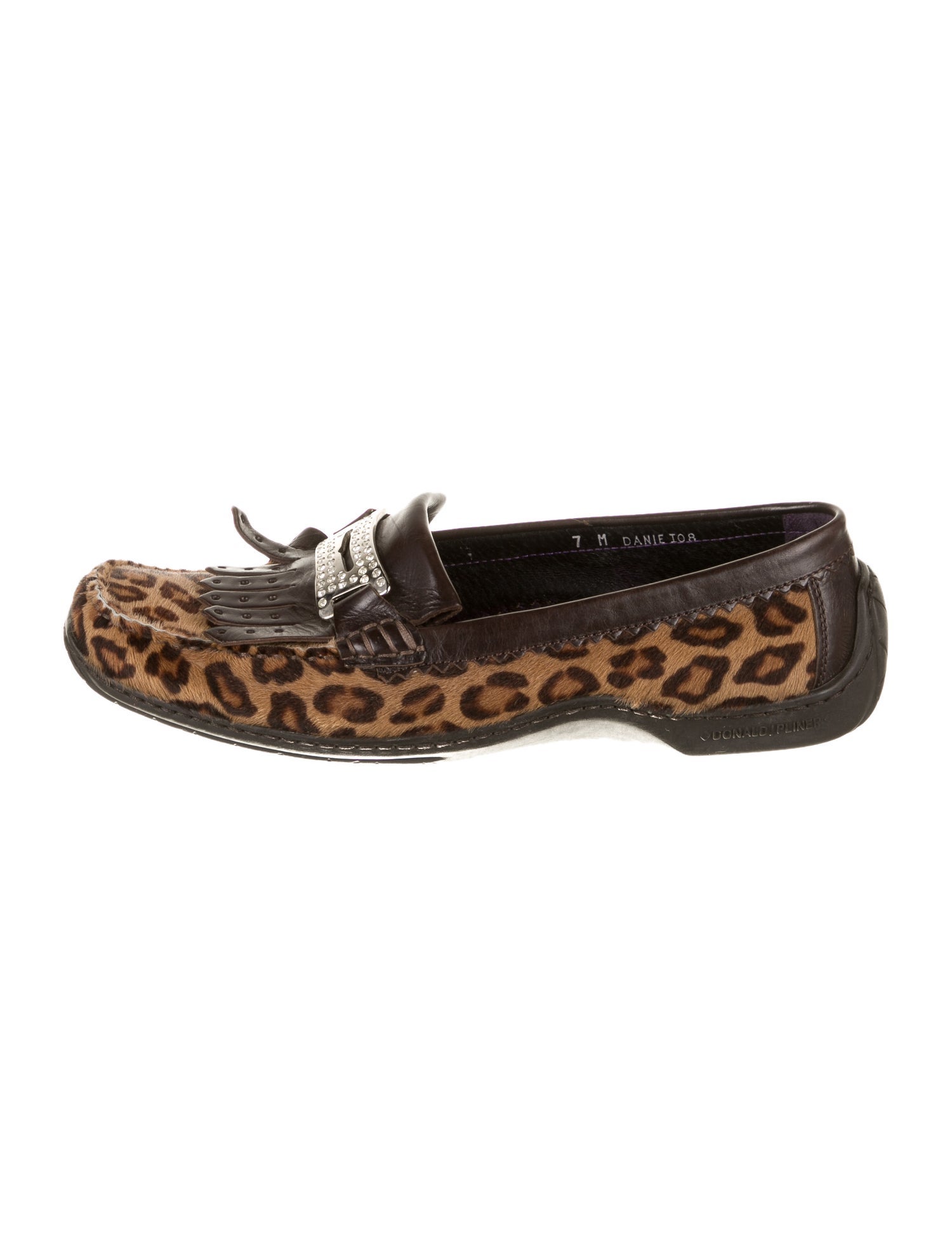 mens animal print loafers