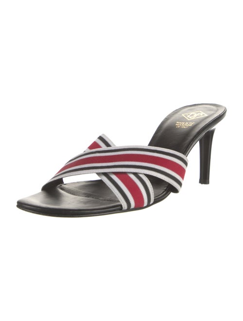 Donald Pliner Striped Slides