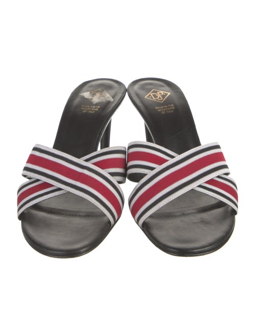 Donald Pliner Striped Slides