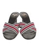 Donald Pliner Striped Slides