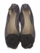 Donald Pliner Suede Mesh Accents Ballet Flats