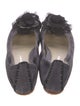 Donald Pliner Suede Mesh Accents Ballet Flats