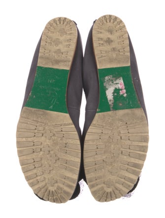 Donald Pliner Suede Mesh Accents Ballet Flats