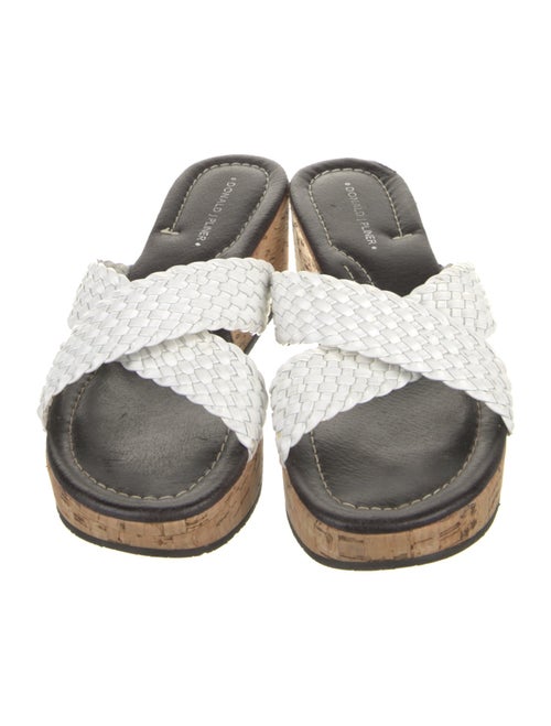 Donald Pliner Leather Slides