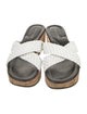 Donald Pliner Leather Slides