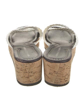 Donald Pliner Leather Slides