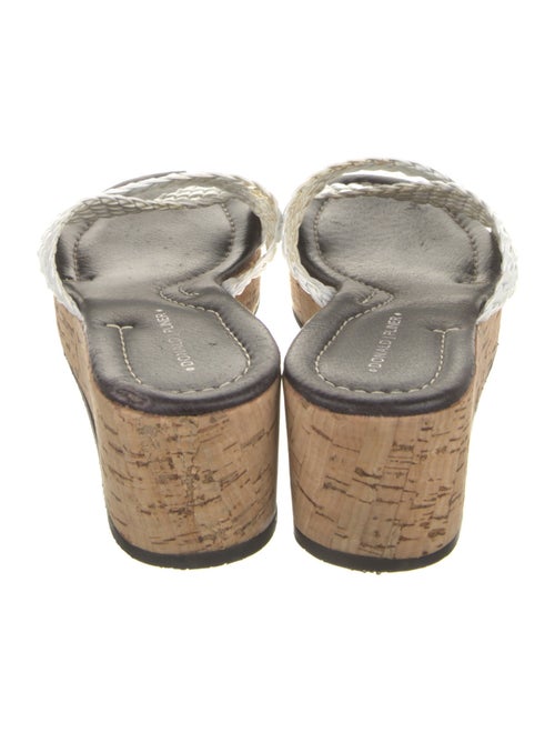 Donald Pliner Leather Slides