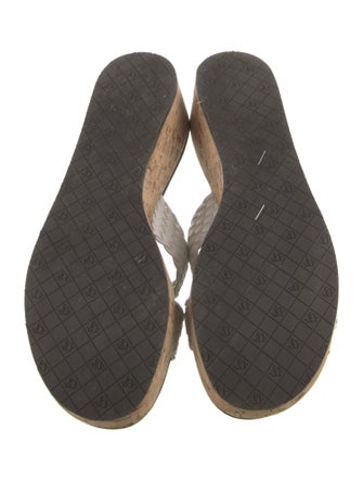 Donald Pliner Leather Slides