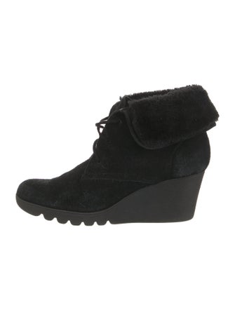 Donald Pliner Suede Lace-Up Boots