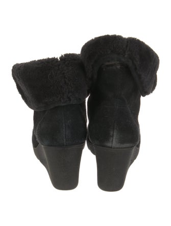 Donald Pliner Suede Lace-Up Boots