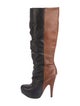 Donald Pliner Leather Slouch Boots