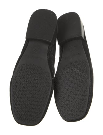 Donald Pliner Suede Chain-Link Accents Moccasins