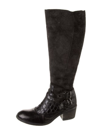 Donald Pliner Suede Riding Boots