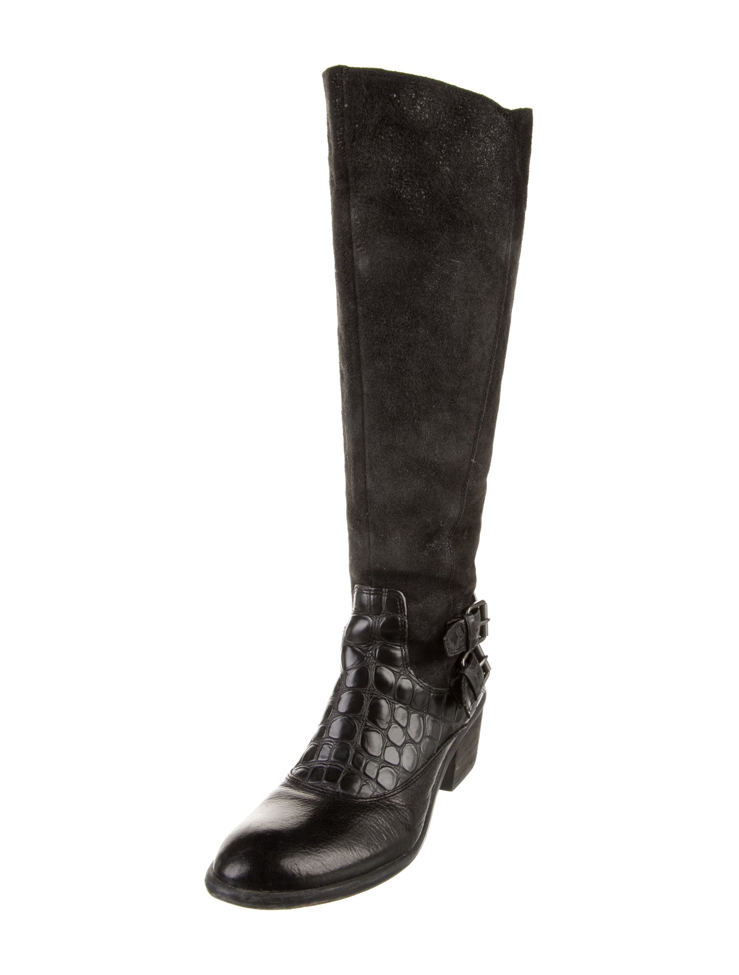 Donald Pliner Suede Riding Boots