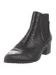 Donald Pliner Embossed Leather Animal Print Chelsea Boots