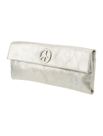 Donald Pliner Leather Clutch