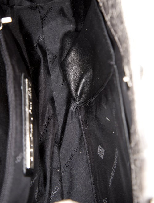 Donald Pliner Leather Top Handle Bag