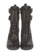 Donald Pliner Leather Combat Boots