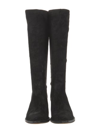 Donald Pliner Suede Riding Boots