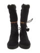 Donald Pliner Suede Lace-Up Boots